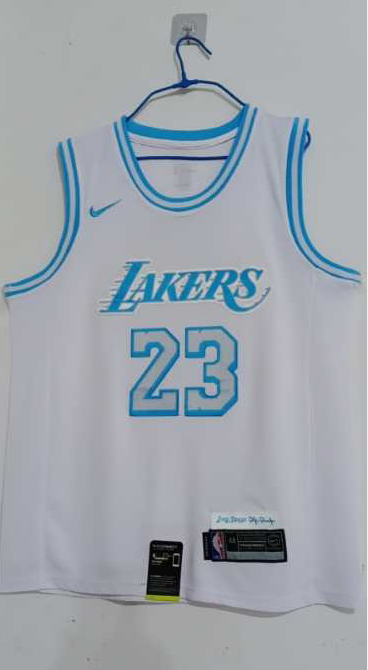 Men Los Angeles Lakers #23 James White Limited city Edition Nike NBA Jerseys